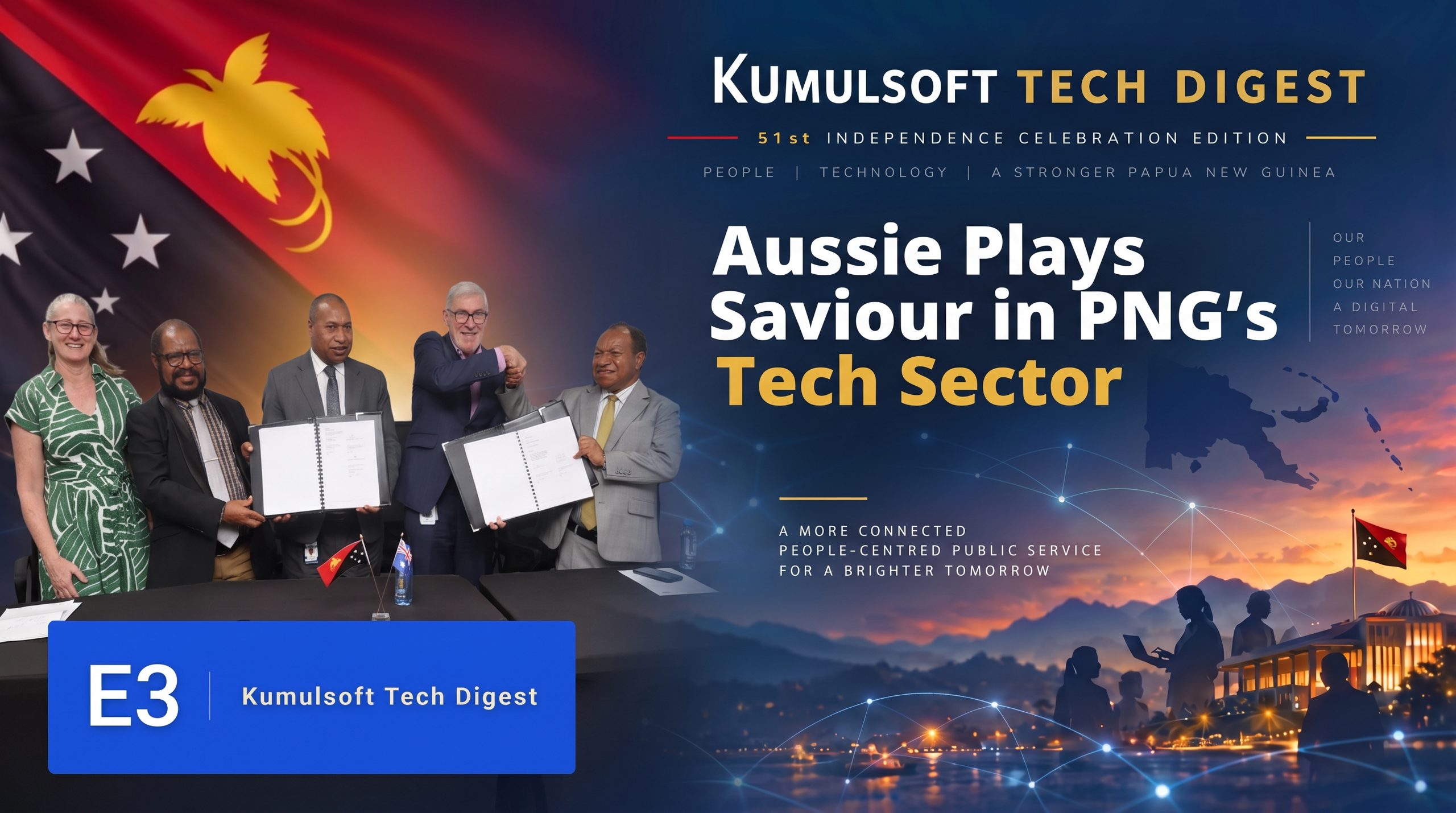 Aussie Plays Savior in PNG's Tech Sector